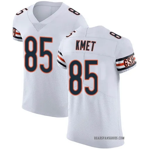 Elite Cole Kmet Men's Chicago Bears White Vapor Untouchable Jersey - Nike