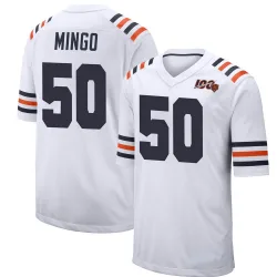 Elite Men's Barkevious Mingo White Road Jersey - #51 Football Seattle  Seahawks Vapor Untouchable Size 40/M