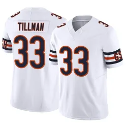 Limited Charles Tillman Men's Chicago Bears White Vapor F.U.S.E. Jersey - Nike