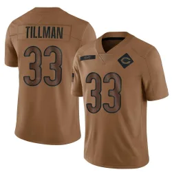 Limited Charles Tillman Youth Chicago Bears Brown 2023 Salute To Service Jersey - Nike